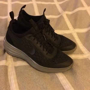 Nike LunarElite Black Wedge Sneaker